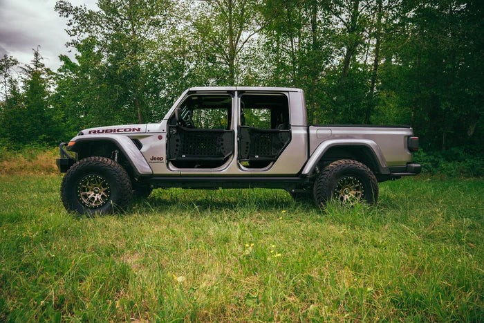 BODY ARMAR 4X4 | Jeep Wrangler JL & Gladiator JT 2018-2024 Traildoors Rear Pair (JL-6150)