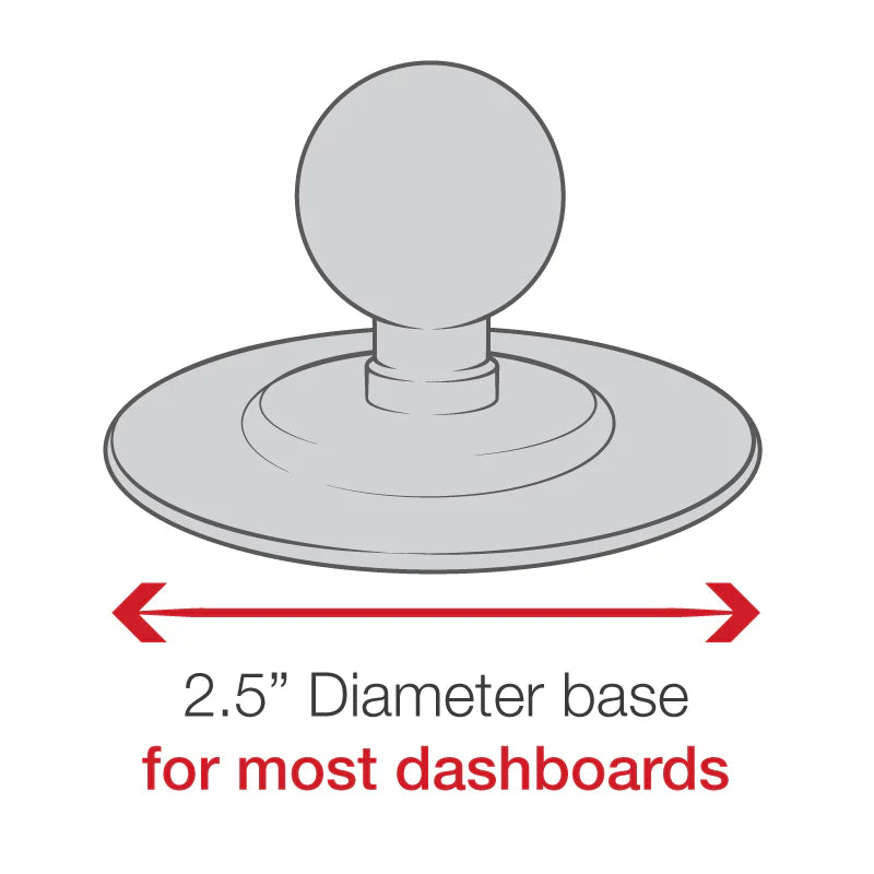 RAM MOUNTS | RAM X-Grip Large Phone Mount with Flex Adhesive Base