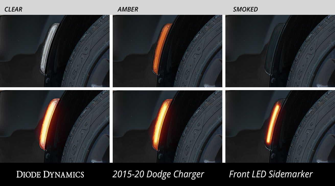 DIODE DYNAMICS | Dodge Charger 2015-2023 LED Sidemarkers (Set)