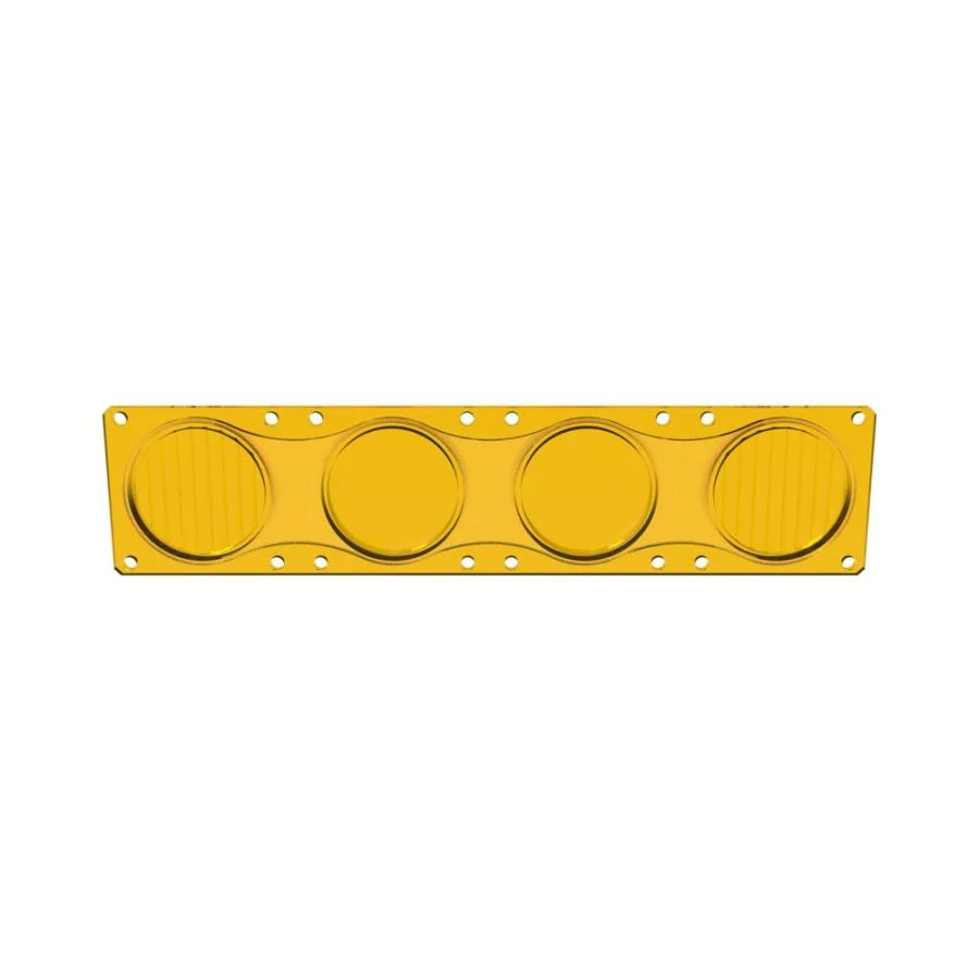 KC HILITES | FLEX ERA LED Light Bar - Performance Yellow Combo Beam Lens for Light Bars (4274)
