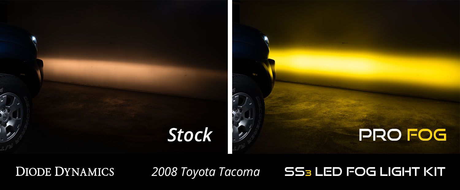 DIODE DYNAMICS | Tacoma 2nd Gen 2005-2011 SS3 LED Fog Light Kit