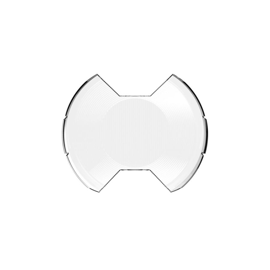 KC HILITES | SlimLite 8" LED - Light Shield - SAE Driving - Clear (5209)