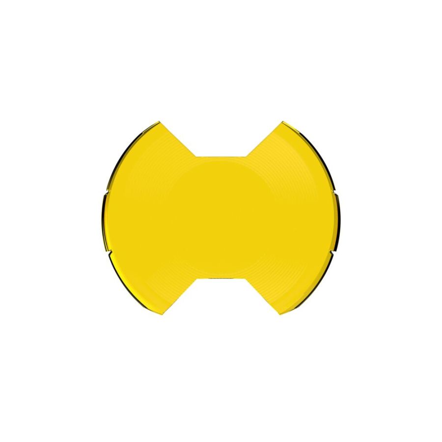 KC HILITES | SlimLite 8" LED - Light Shield - SAE Driving - Selective Yellow (5210)