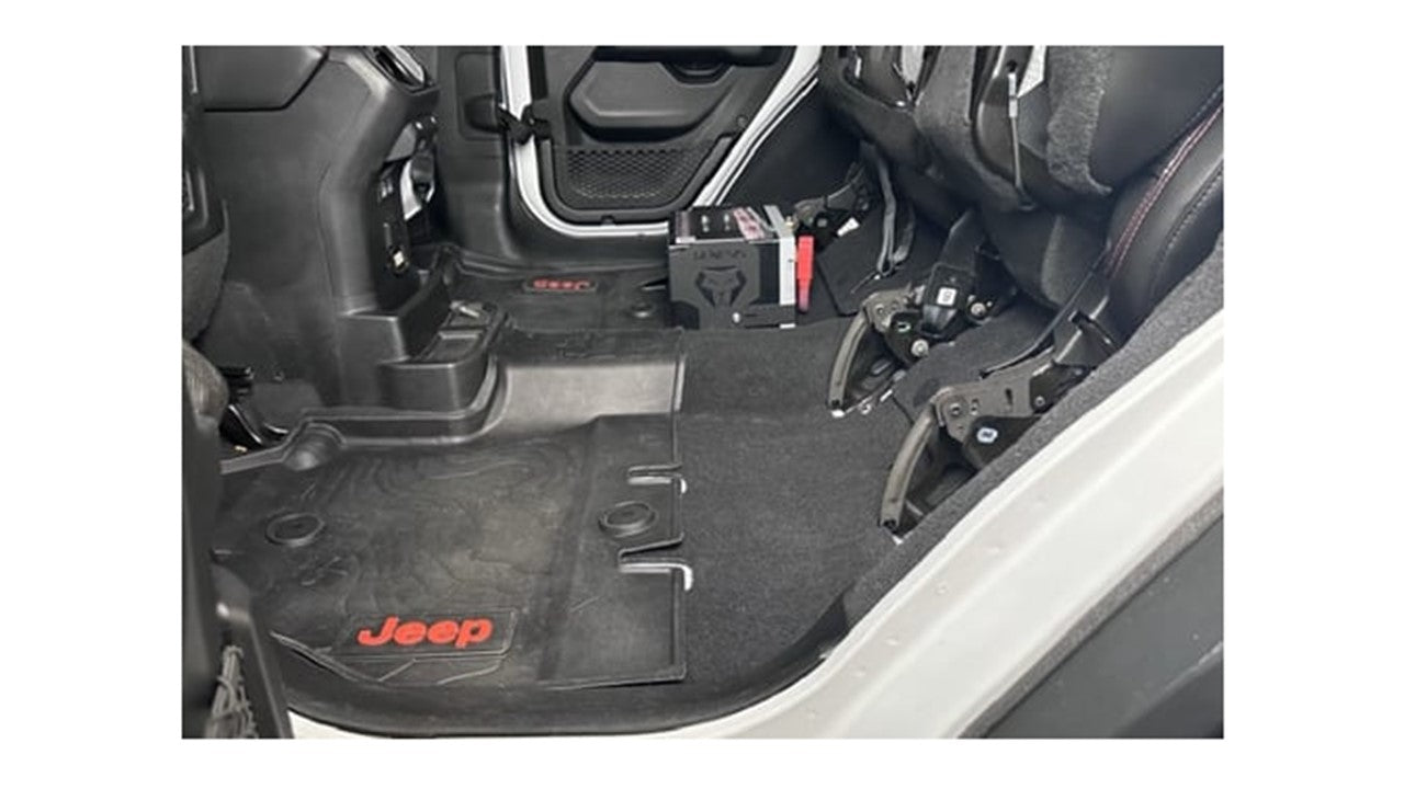 GENESIS OFFROAD | Jeep Wrangler 2020-2023 Dual Battery Kit Under Hood (222-JLDG3-UNDERHOOD)