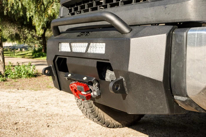 BODY ARMOR 4X4 | Tundra 3rd Gen 2014-2021 Hiline Front Winch Bumper (TN-19339)