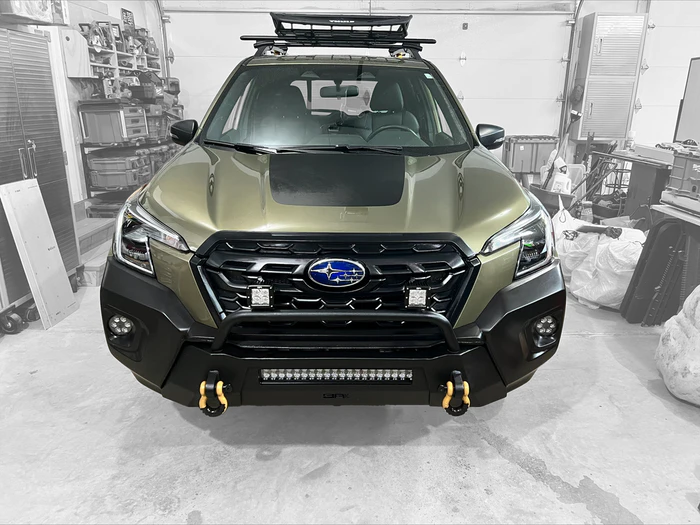 BODY ARMOR 4X4 | Subaru Forester 2019-2024 Hiline Front Winch Bumper (SU-19340)