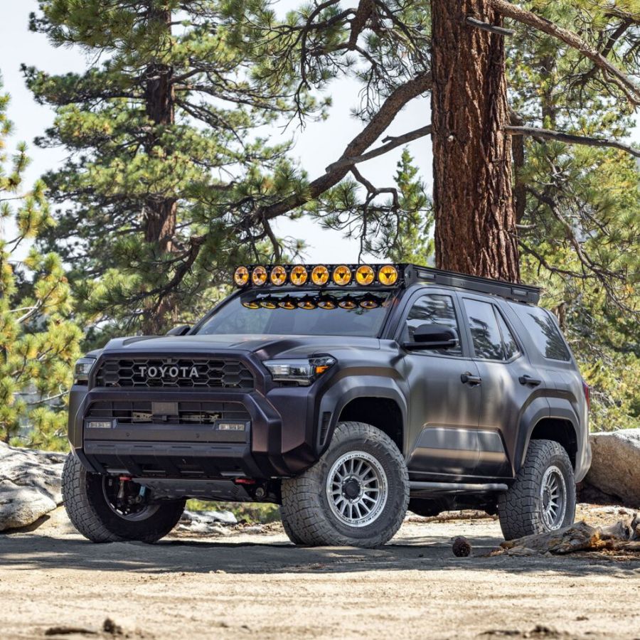 KC HILITES | Platform One Roof Rack with 360° Lighting - 4runner 2025-2026 (AK-92308)