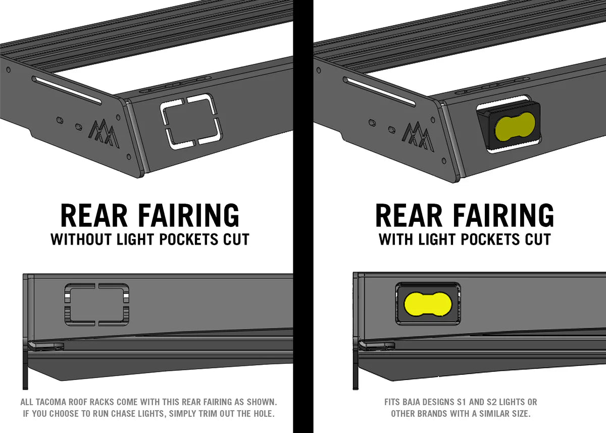 BACKWOODS | Tacoma 3rd & 2nd Gen 2005-2023 DRIFTR Roof Rack (BWTT3L-8970DRFT)