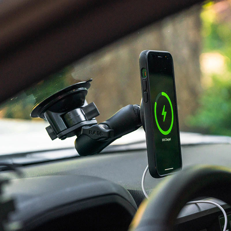 RAM MOUNTS | RAM Twist-Lock Suction Cup Mount for Apple 15W MagSafe