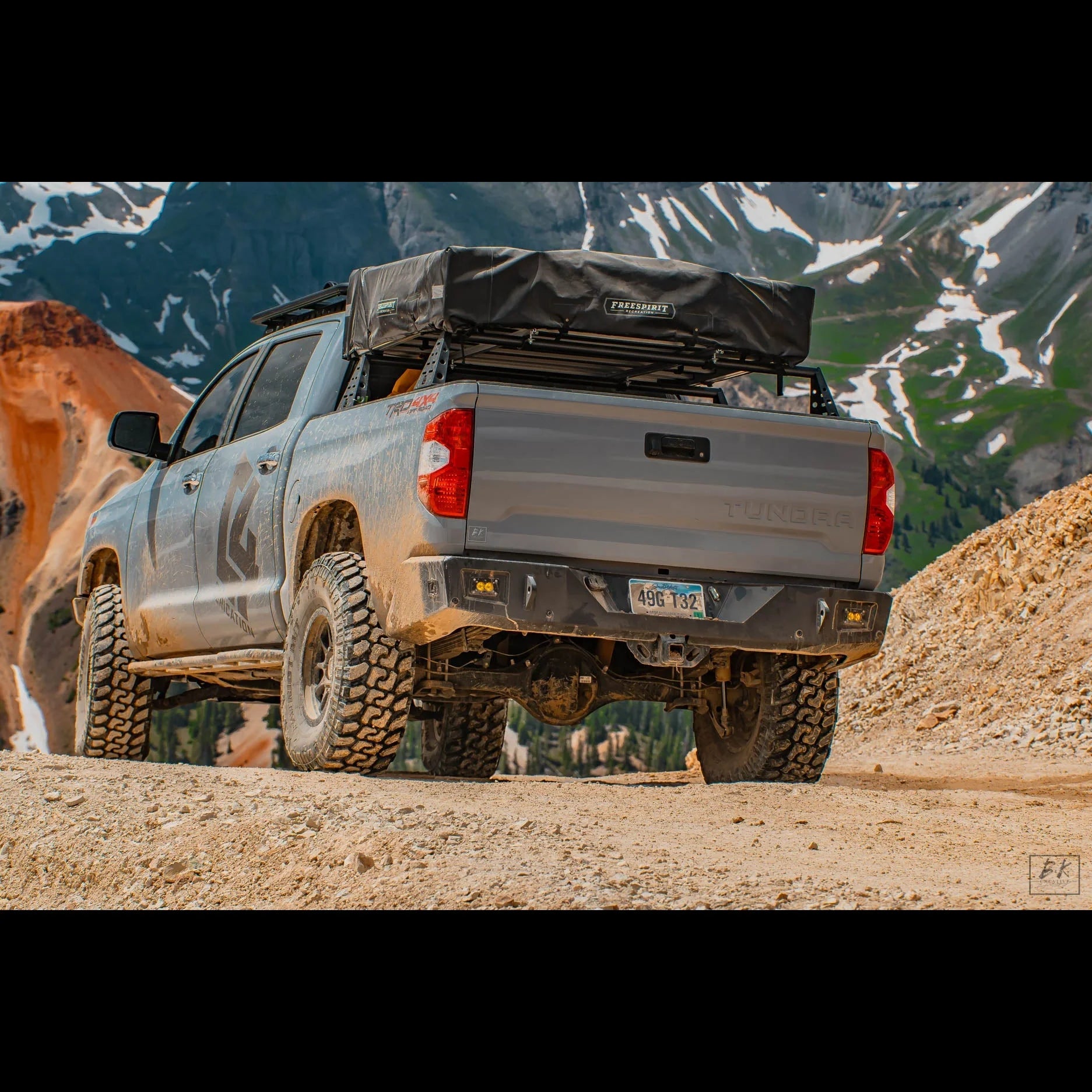 C4 FABRICATION | Tundra 2nd Gen Overland Series Rear Bumper