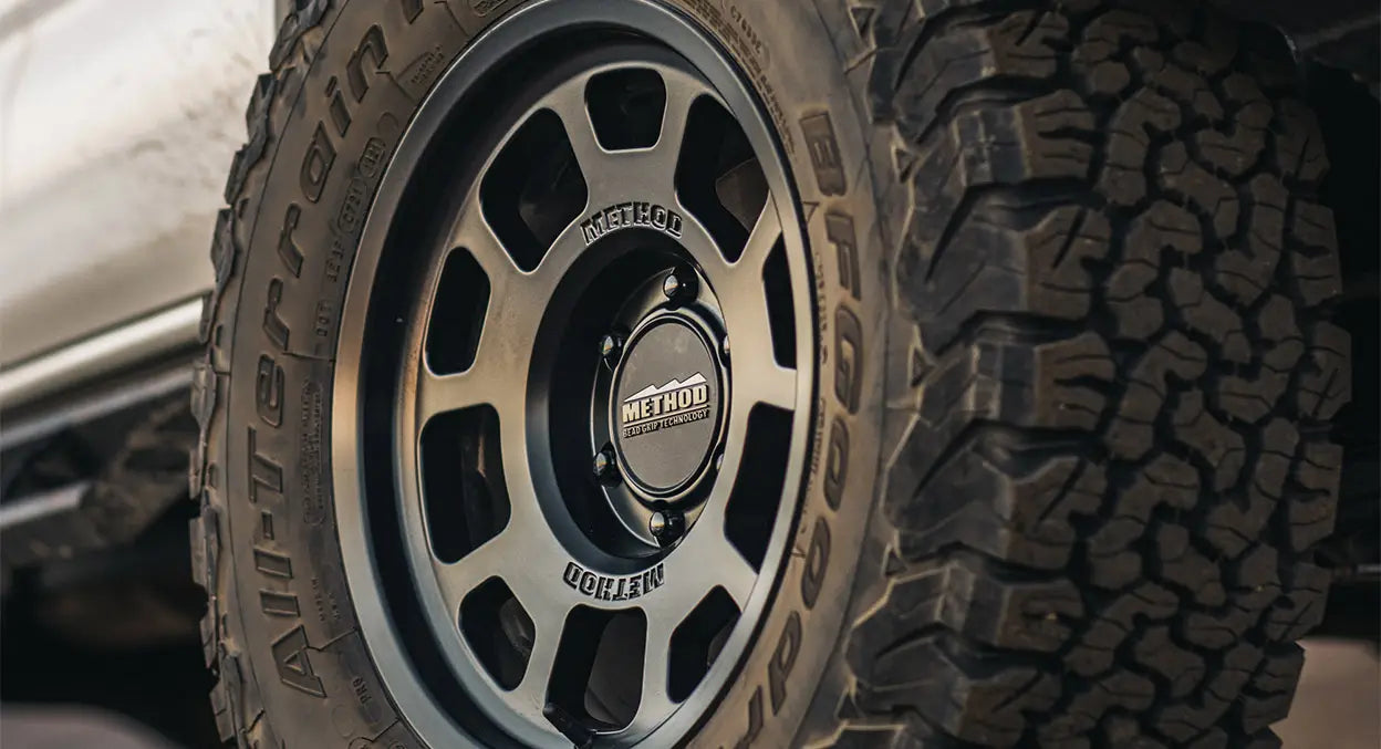 METHOD RACE WHEELS | 705 Matte Black Bead Grip Single Wheel (MR70578550500)