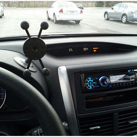 RAM MOUNTS | RAM X-Grip Phone Holder with Lil Buddy Adhesive Dash Mount