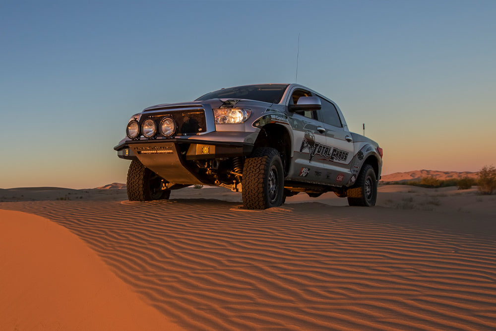 TOTAL CHAOS FABRICATION | Tundra 2nd Gen (2007 - 2021) Long Travel Suspension Kit With Coilovers +2.5 Inch (07-LT-K1A)
