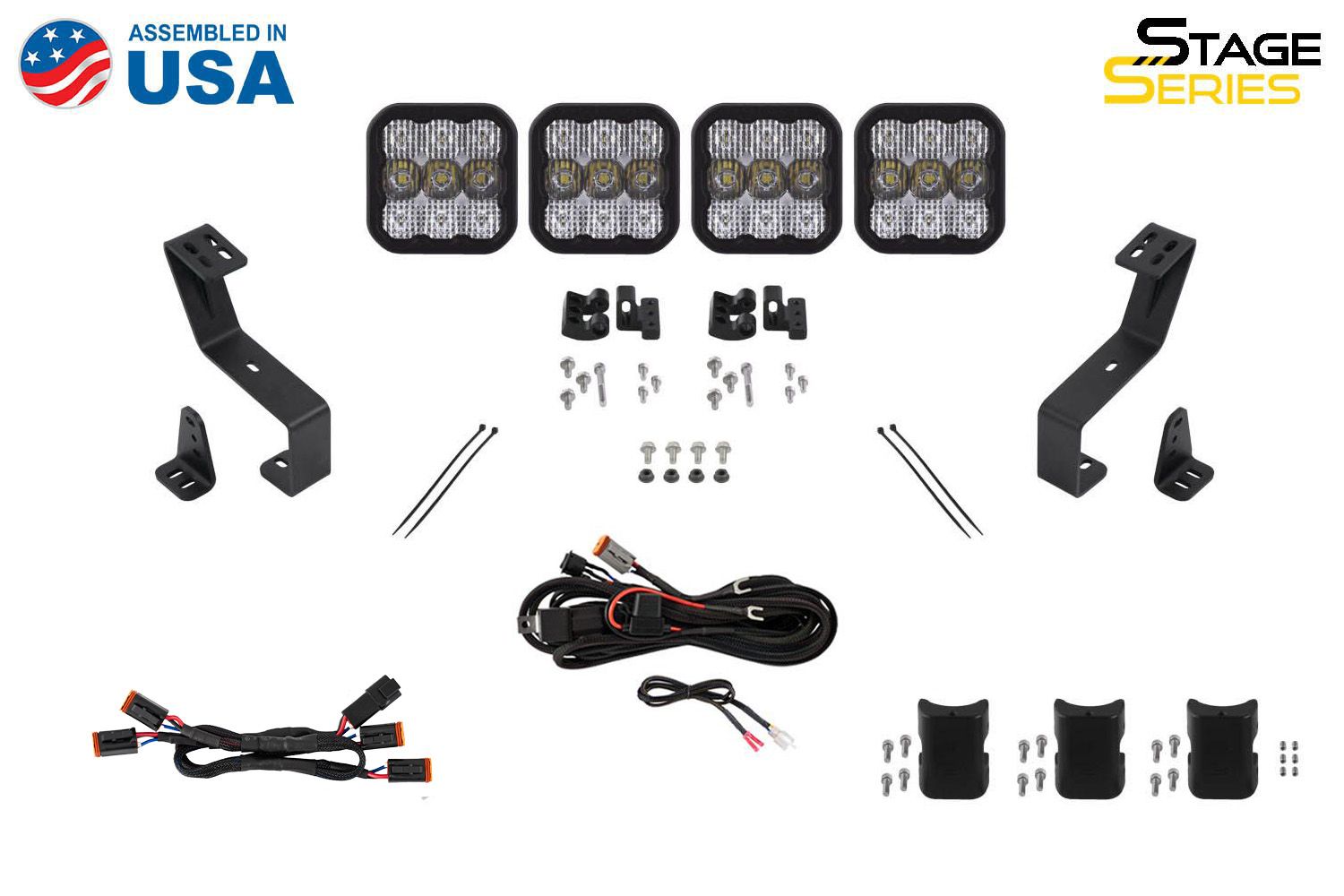 DIODE DYNAMICS | Ram 1500 2019-2024 SS5 Grille CrossLink Lightbar Kit