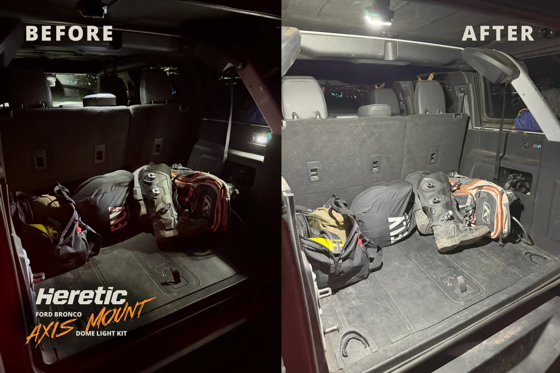 HERETIC STUDIO | Ford Bronco Interior And Cargo Light Kit Total Bronco Kit