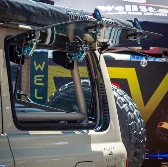 PROWINGCO | Land Cruiser 80 Series Gullwing System Window Passenger Side