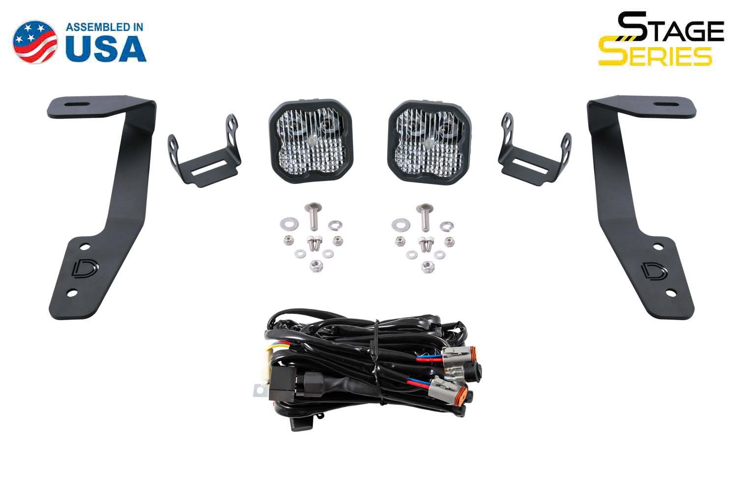 DIODE DYNAMICS | Subaru WRX 2022-2025 Stage Series Backlit Ditch Light Kit