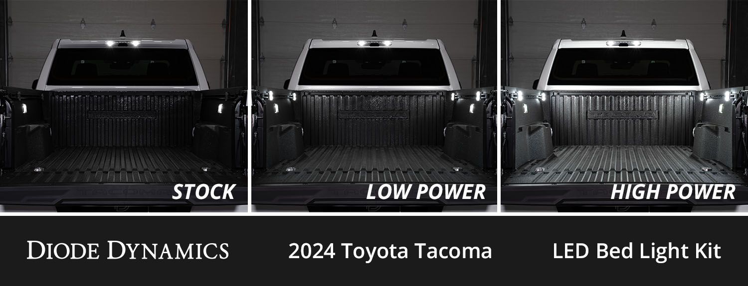 DIODE DYNAMICS | Tacoma 4th Gen 2024-2025 Stage Series LED Bed Light Kit (DD7948)