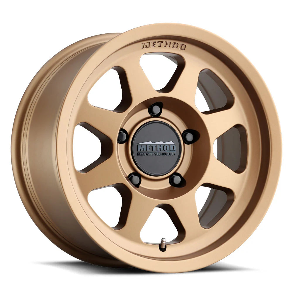 METHOD RACE WHEELS | 701 Method Bronze Bead Grip Single Wheel (MR70168060900)