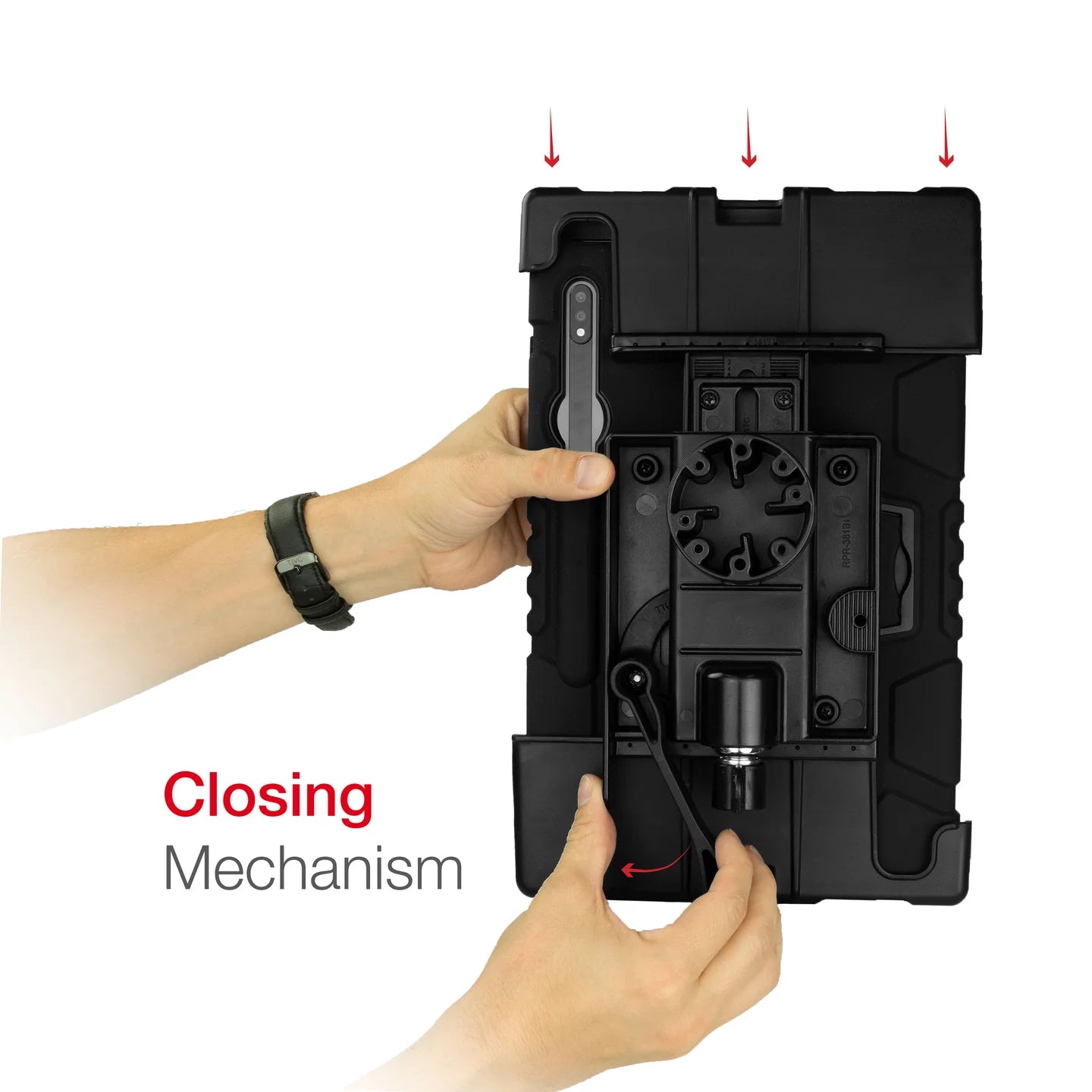 RAM MOUNTS | RAM Tab-Lock Holder for Samsung Tab S7+, S7 FE, S8+ & S9+ with Case