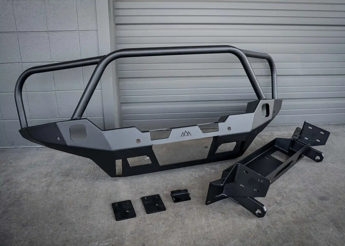 BACKWOODS ADVENTURE MODS | Tacoma 4th Gen (2024-2026) Hi-Lite Overland Front Bumper Bull Bar (BWTT4F-9865)