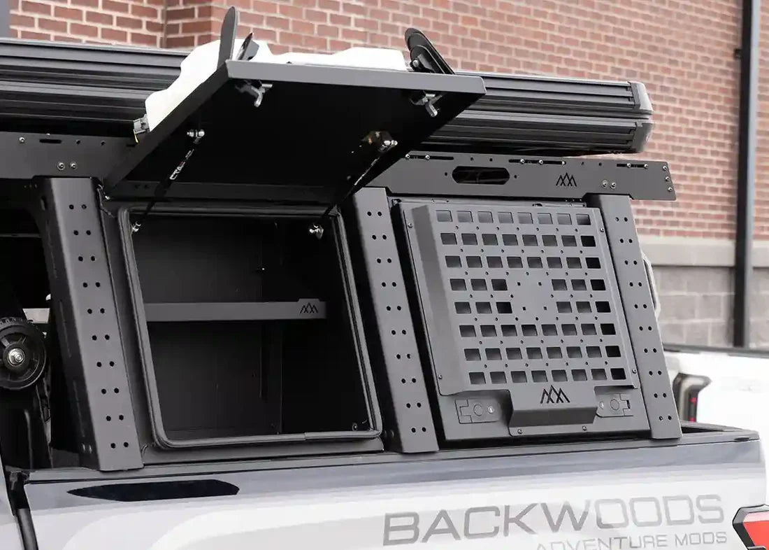 BACKWOODS ADVENTURE MODS | Tundra Overland Bed Rack Storage Box (5000-3015)