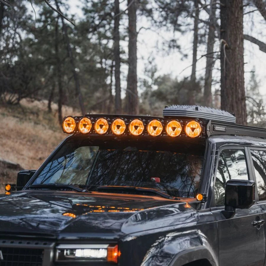 KC HILITES | Platform One Roof Rack with 360° Lighting - Landcruiser 2024-2026 (AK-92301A)
