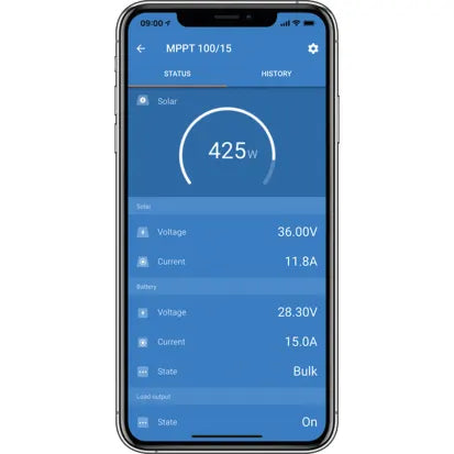 VICTRON ENERGY | Smart Solar MPPT Charge Controllers With Load Output (1015658)
