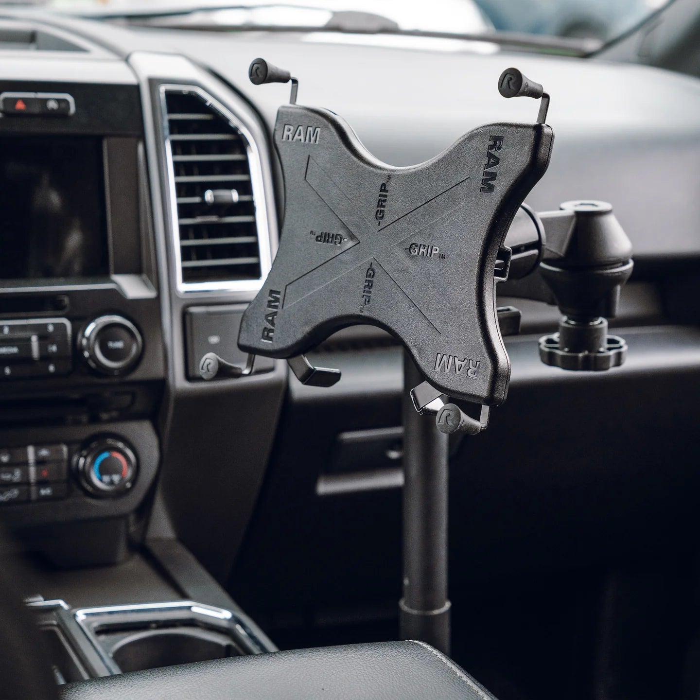 RAM MOUNTS | RAM X-Grip 12"-13" Tablet Mount for '15-26 Ford F-150, F-250 + More