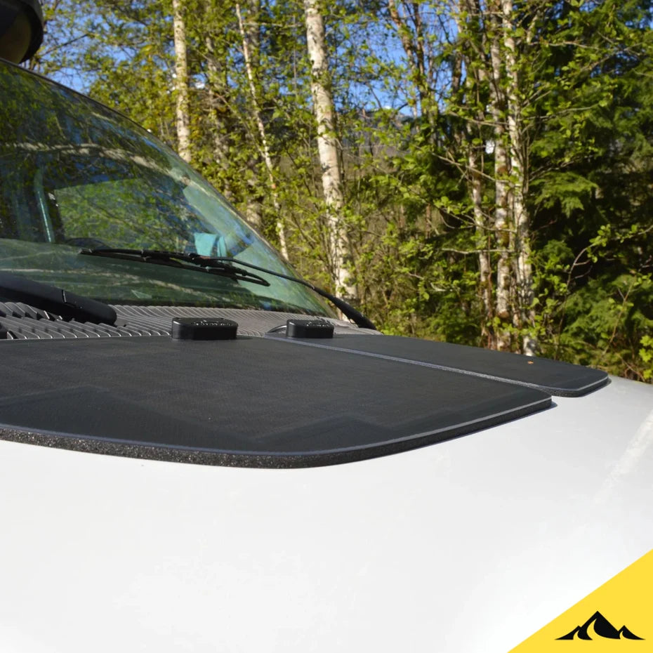 CASCADIA 4X4 | Ford Econoline (1992-2025) Hood Solar Panel VSS System 2.0