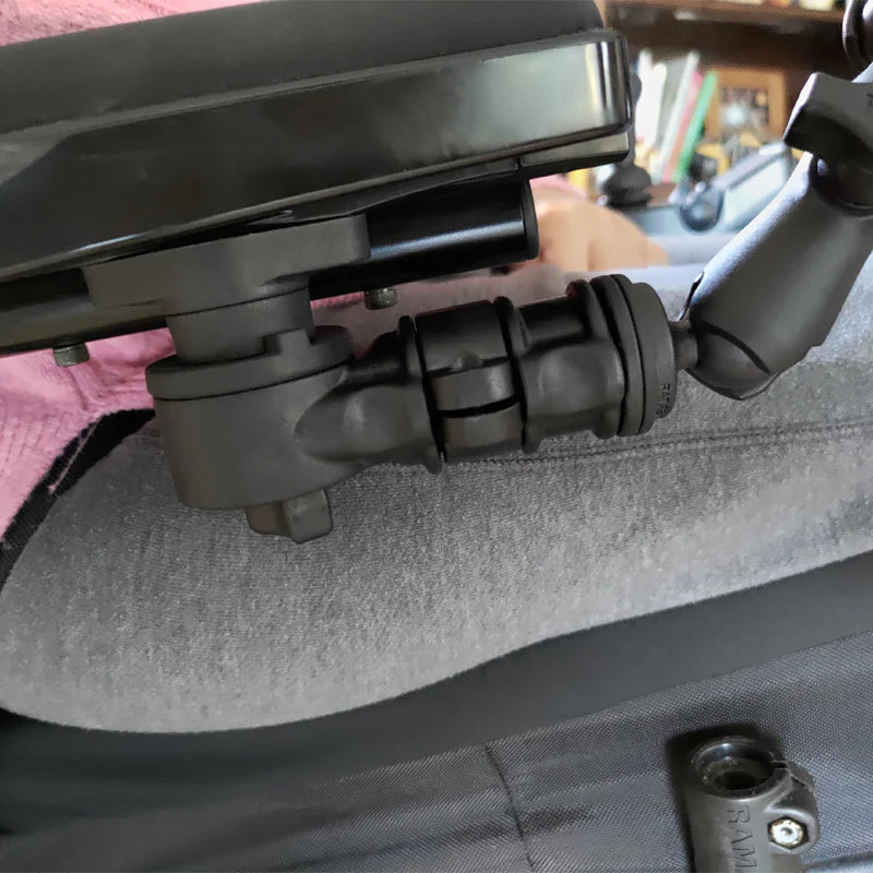 RAM MOUNTS | RAM Phone Mount for Wheelchair Armrests with Quick Release & Swivel