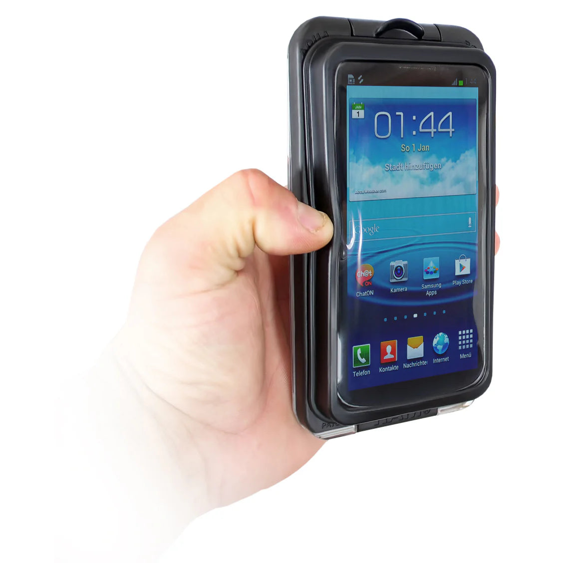 RAM MOUNTS | RAM Aqua Box Pro 20 with Double Ball Diamond Plate Mount