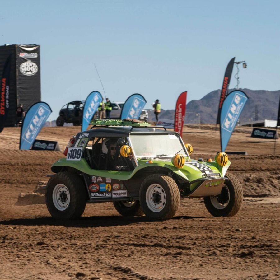 KC HILITES | Cover; Retro 6" Vinyl Yellow w/ Black KC Soft (pr) (5101)