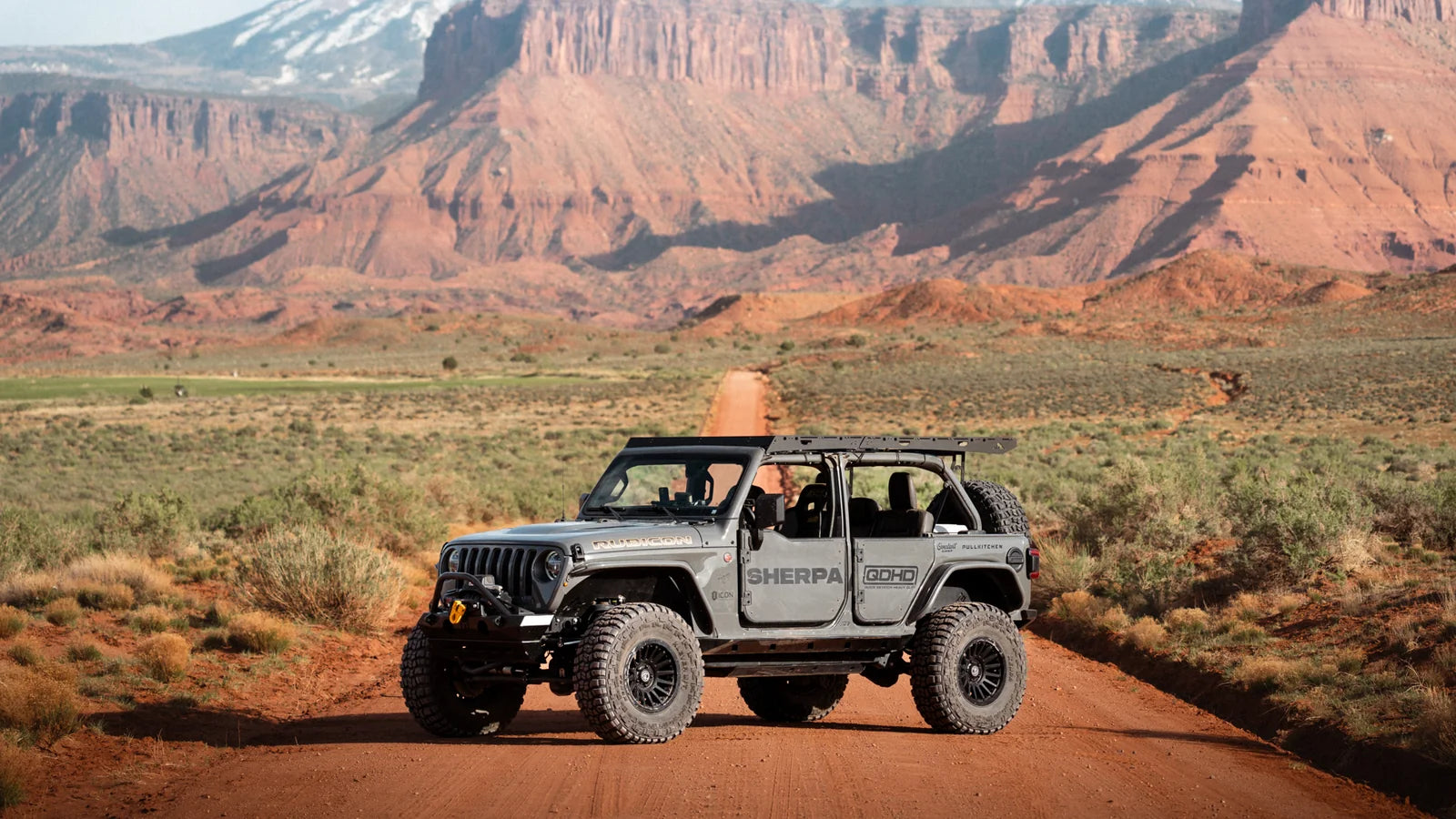 SHERPA EQUIPMENT | Jeep Wrangler JLU (2018-2026) The Jeep Wrangler JLU QDHD Roof Rack (172844)