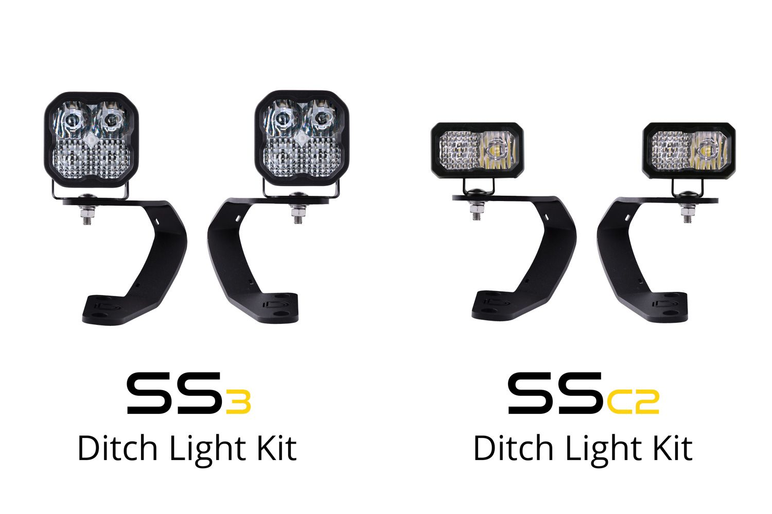 DIODE DYNAMICS | 4Runner 5th Gen 2010-2024 Stage Series Backlit Ditch Light Kit