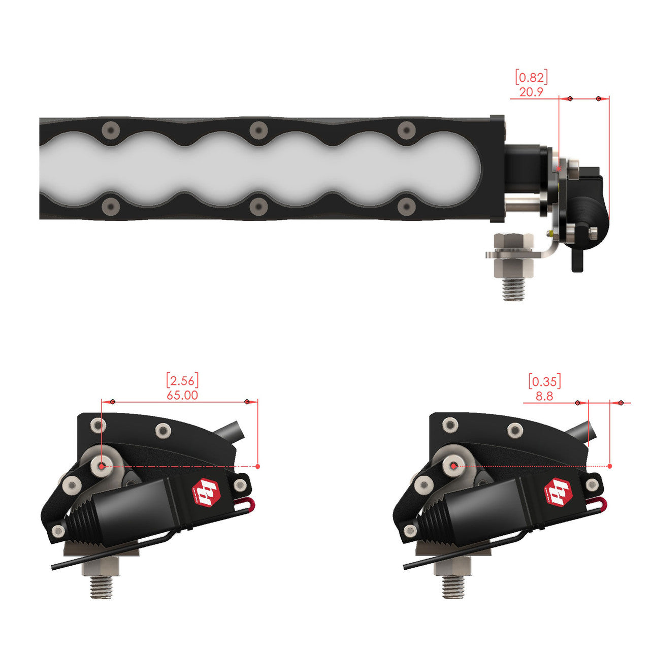 BAJA DESIGNS | Reflex Light Actuator Kit – S8 Light Bar - Universal