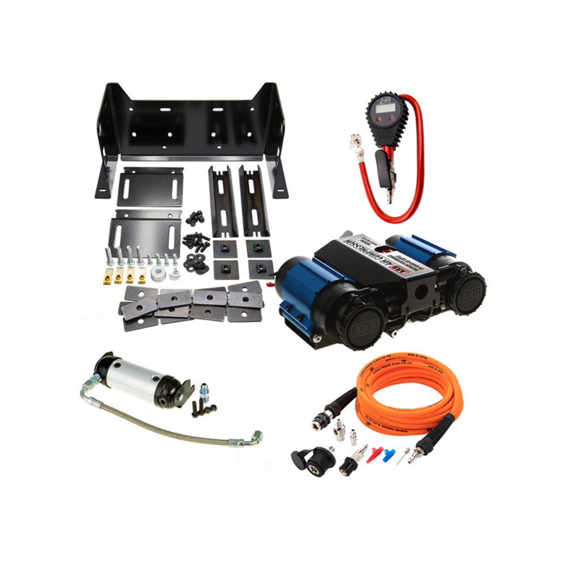 ARB 4X4 | Twin Motor Onboard 12V Air Compressor Kit (CKMTA12KIT)