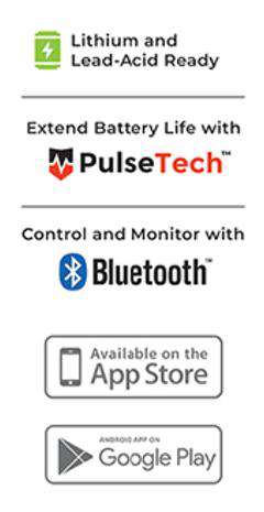 ZAMP SOLAR | Cinder 40 Amp 4 Stage PWM Charge Controller Bluetooth (SCC1005)