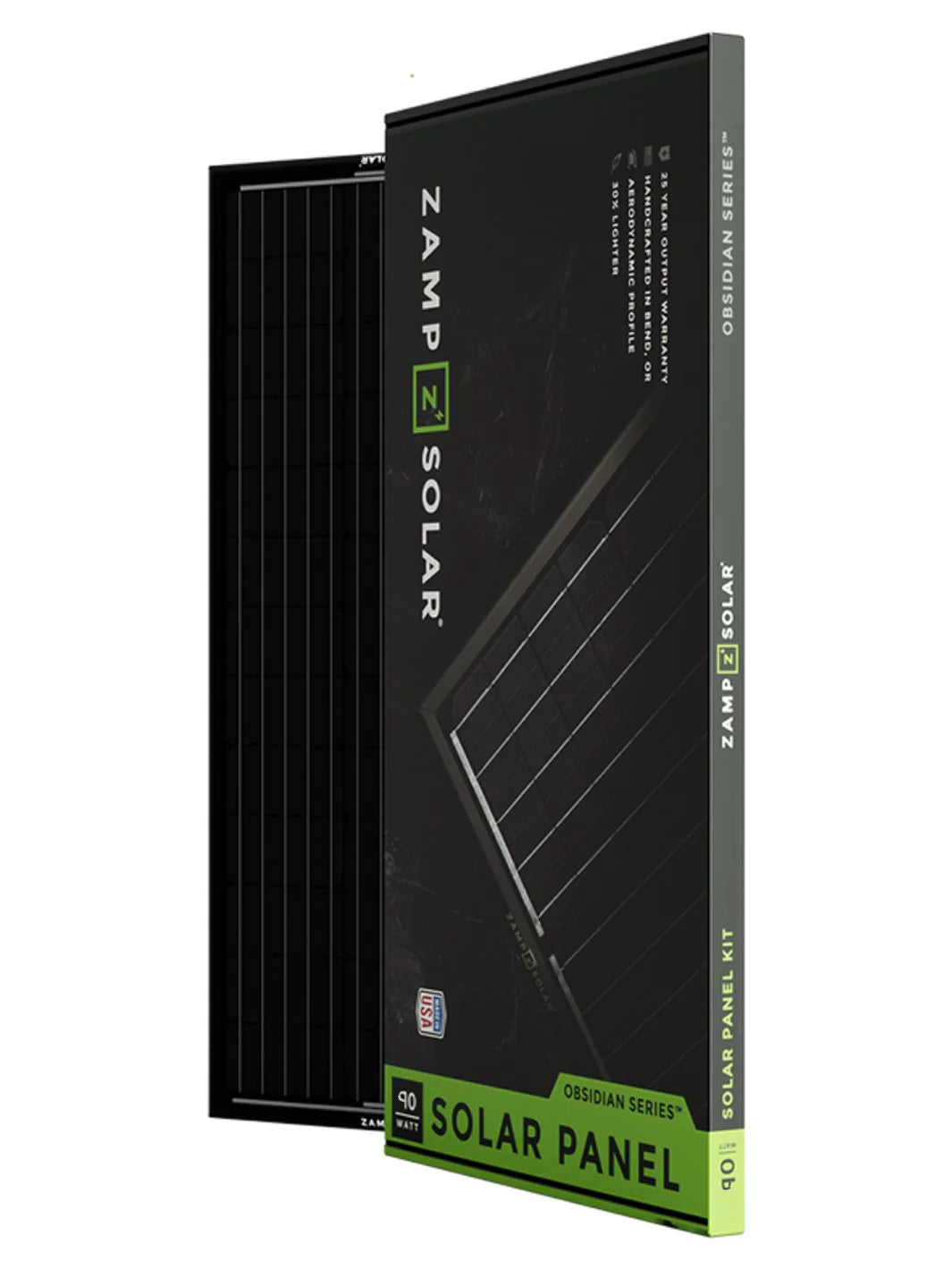 ZAMP SOLAR | Obsidian Series 90 Watt Long Solar Panel Expansion Kit (ZSK1008)