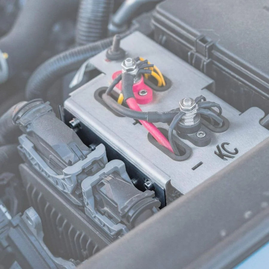 KC HILITES | Universal 5-Relay Mounting Plate (7386)