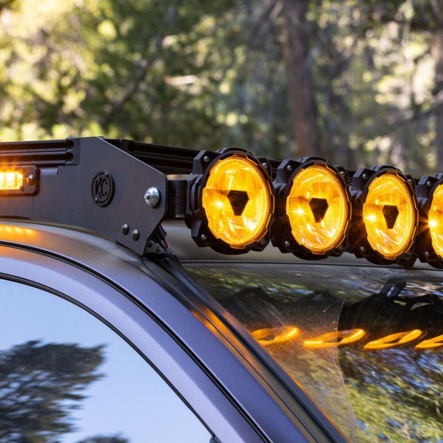 KC HILITES | Platform One Roof Rack with 360° Lighting - 4runner 2025-2026 (AK-92308)