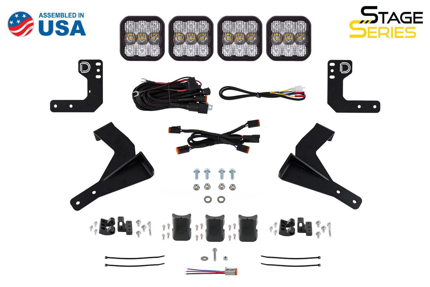 DIODE DYNAMICS | Tacoma 4th Gen 2024-2025 SS5 Grille CrossLink Lightbar Kit