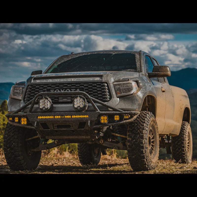 C4 FABRICATION | Tundra 2nd Gen Hybrid Front Bumper 2nd Gen - w/ Parking Sensors - w/ Wider Bumper