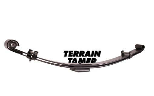 TERRAIN TAMER | Land Cruiser BJ 45 Leaf Spring Rear Parabolic Raised 50MM 0-400Kg (TLC006P)