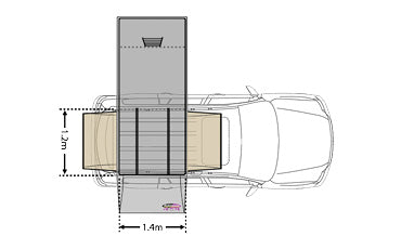 DOBINSONS | Deluxe Roof Top Tent (CE80-3902)