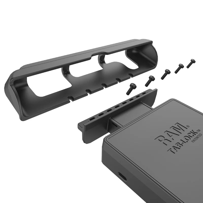RAM MOUNTS | RAM Tab-Lock Tablet Holder for Apple iPad Gen 1-4 with Case + More