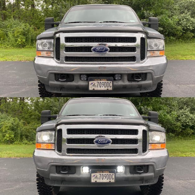 DIODE DYNAMICS | Ford Excursion 2000-2005 SS3 LED Fog Light Kit