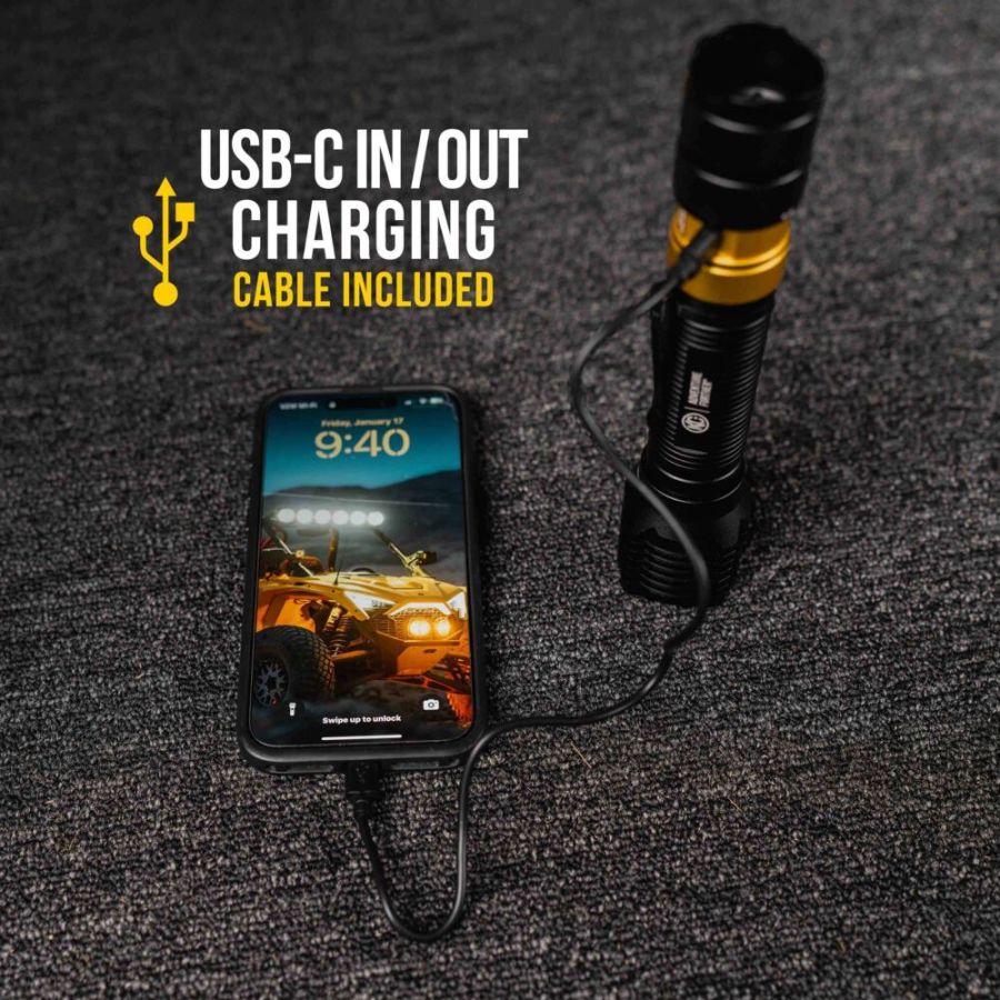 KC HILITES | FLX 3K Rechargeable Flashlight (9965)