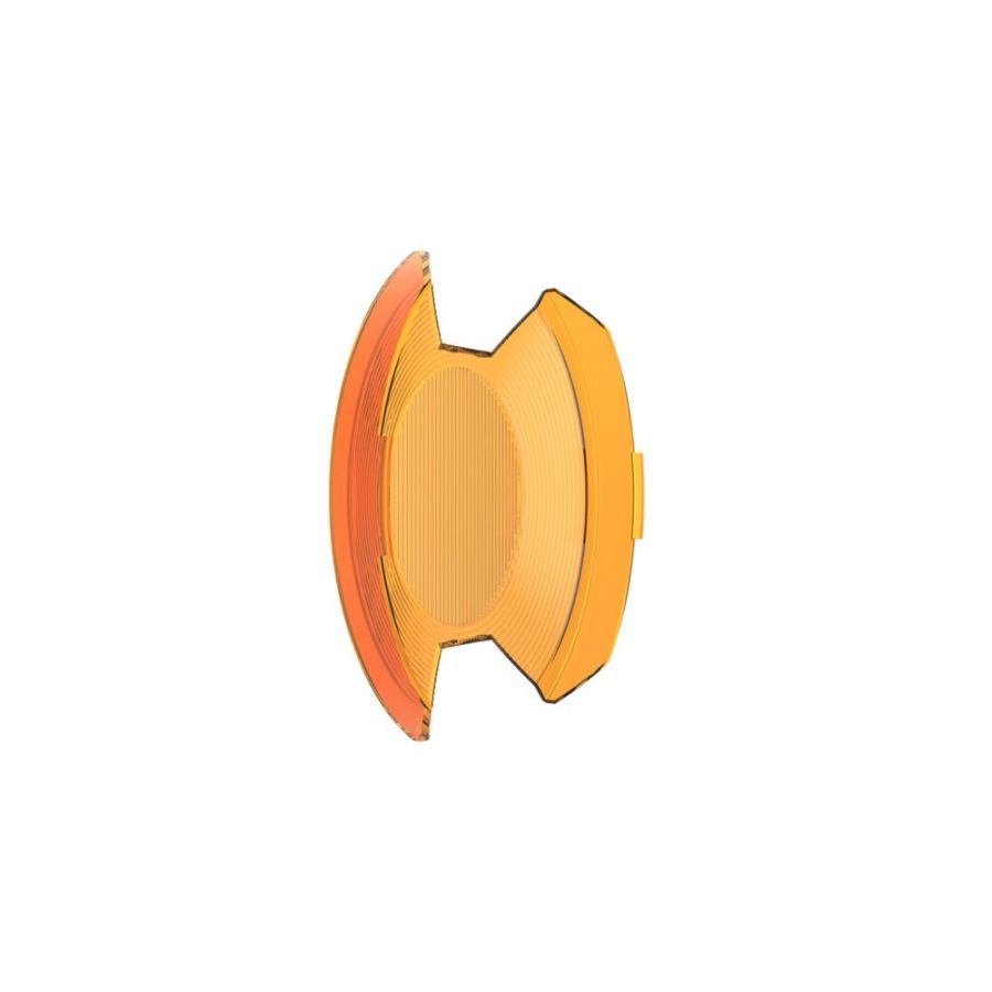 KC HILITES | SlimLite 6" Light Shield - Spread Beam - Amber (5122)