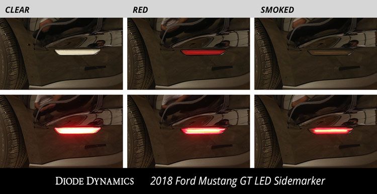 DIODE DYNAMICS | Ford Mustang 2015-2023 LED Sidemarkers (Pair)